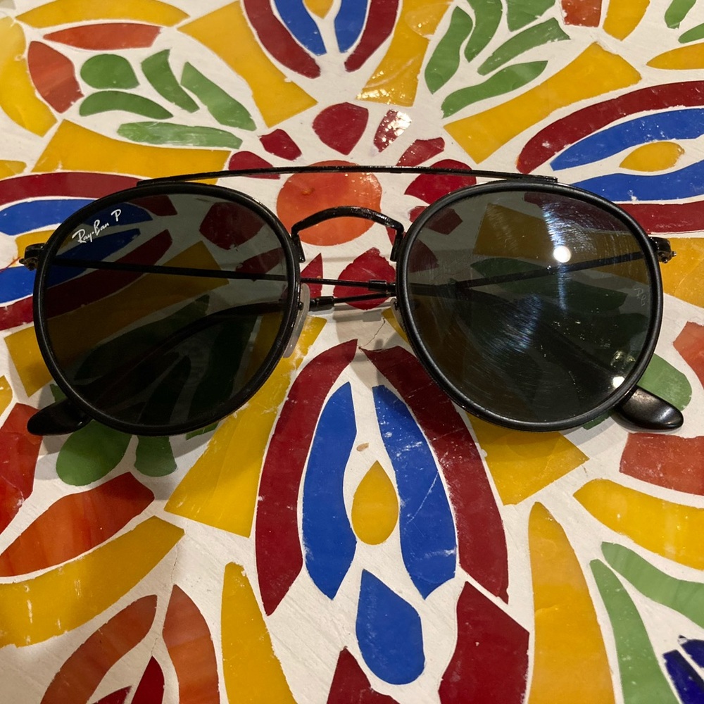 ROUND DOUBLE BRIDGE raybans